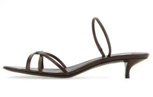 THE ROW Quick Dry Slide Slippers Women's Brown