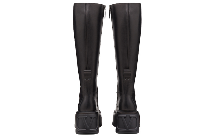 Valentino Uniqueform 85MM Boot Black Women's