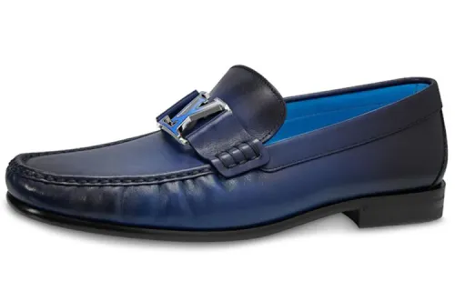 LOUIS VUITTON Montaigne Loafers 'Blue'