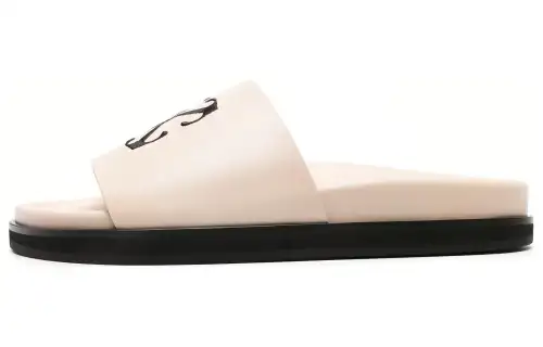 OFF WHITE Arrows embroidered Slides