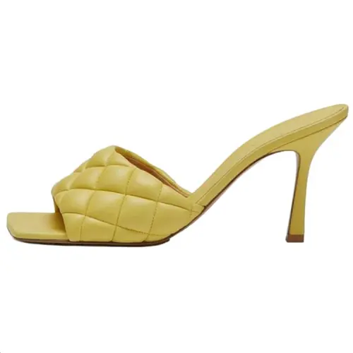 Bottega Veneta Padded Stylish Sandal Women's Yellow