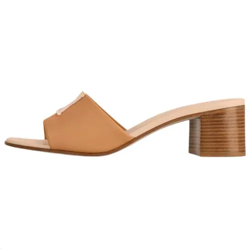 LOUIS VUITTON Slide Slippers 4.5cm Women's Brown