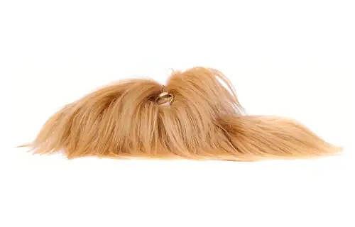 GUCCI Closed Toe Slippers Women's Beige