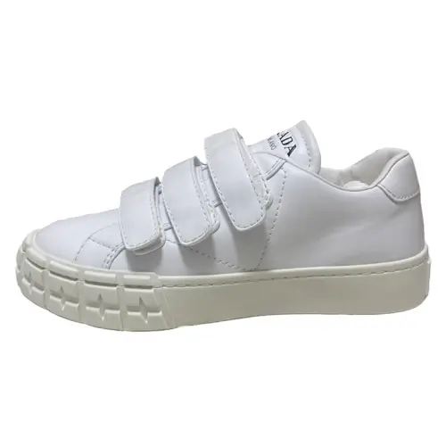 PRADA Low top Skateboard Shoes Women's White