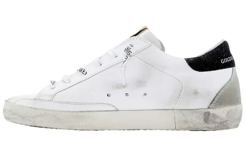 Golden Goose Super Star Low top Skateboard Shoes Women's White Gray