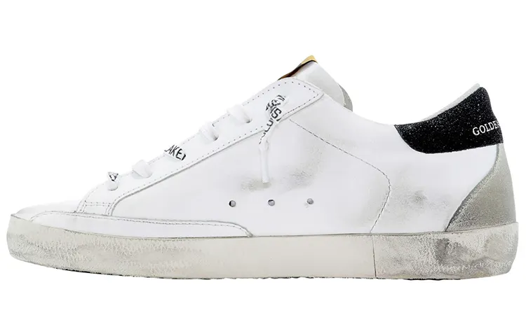 Golden Goose Super Star Low top Skateboard Shoes Women's White Gray