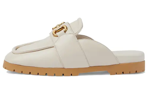 GUCCI Horsebit Leather Mules