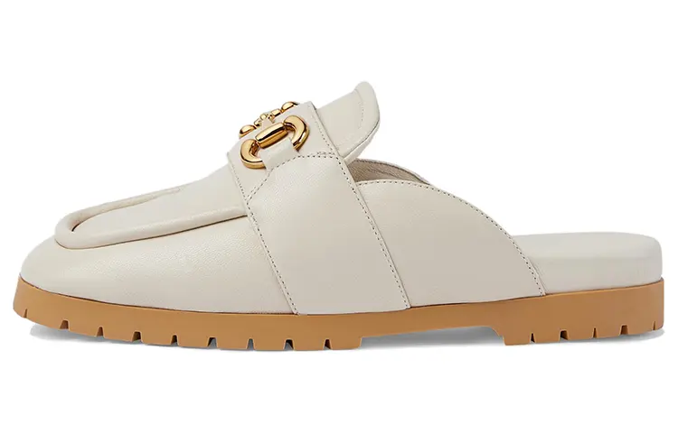 GUCCI Horsebit Leather Mules