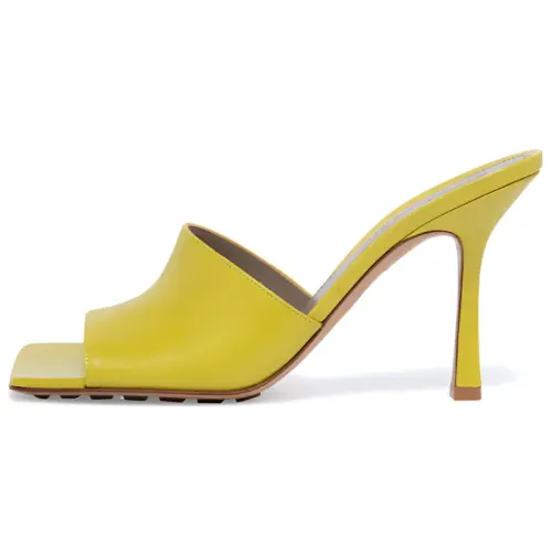 Bottega Veneta Stretch Slide Slippers Women's Kiwi Green