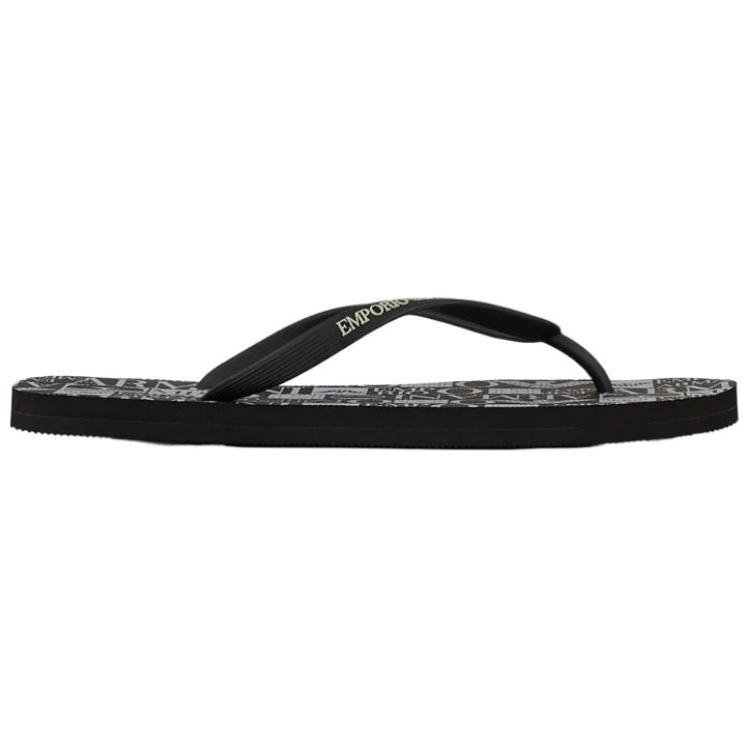 EMPORIO ARMANI Flip Flops Men's Black