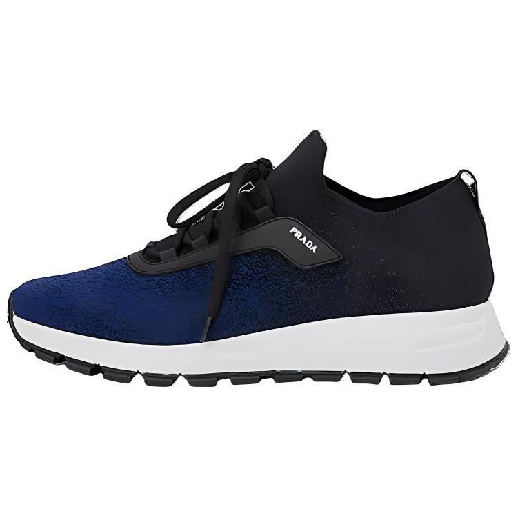 PRADA Prax 01 Low top Casual Shoes Men's Blue Black