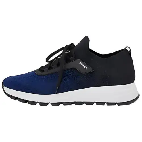 PRADA Prax 01 Low top Casual Shoes Men's Blue Black