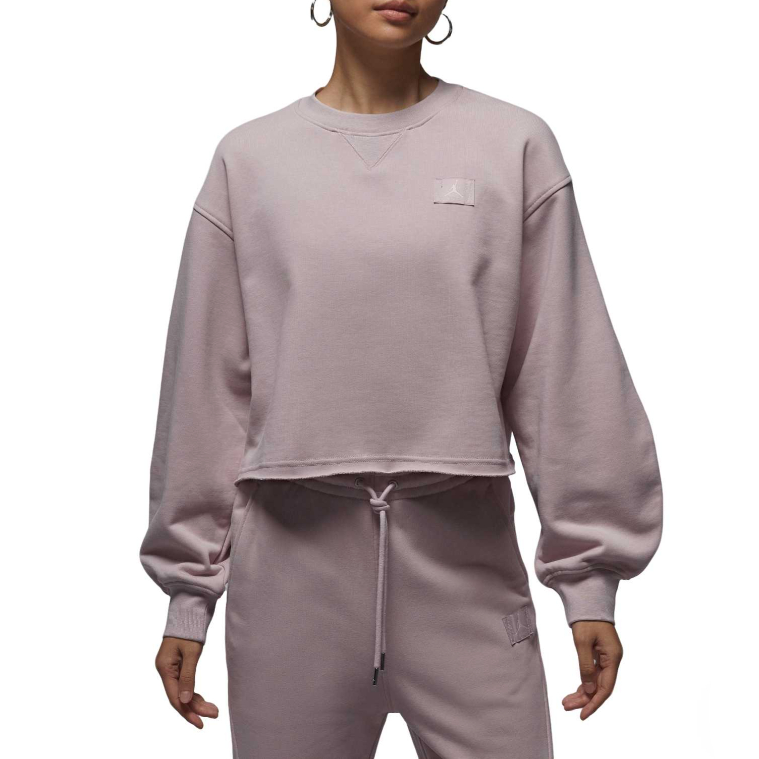 Женские худи Jordan Flight Fleece (розовые)