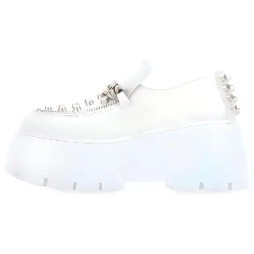 MIU MIU Platform Shoes Women's White