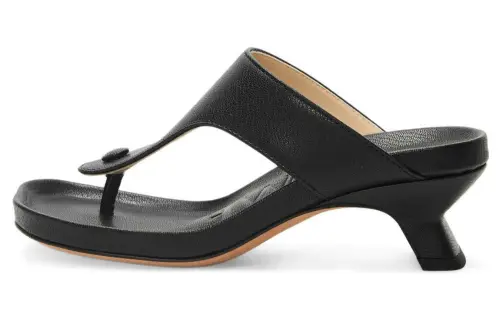 LOEWE Ease Buckle Flip Flops Women's Black