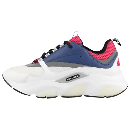 DIOR B22 Low top Casual Shoes Men's Blue White