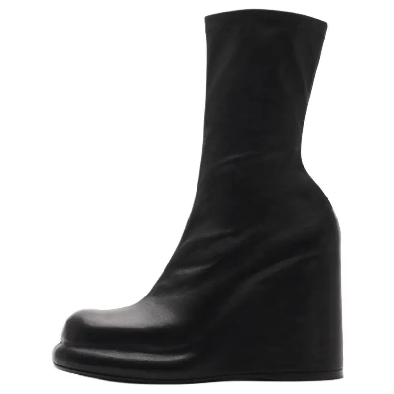 Burberry Pillar Ankle Boots 9.5cm Women's Black