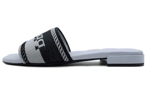 PRADA Slide Slippers Women's Blue