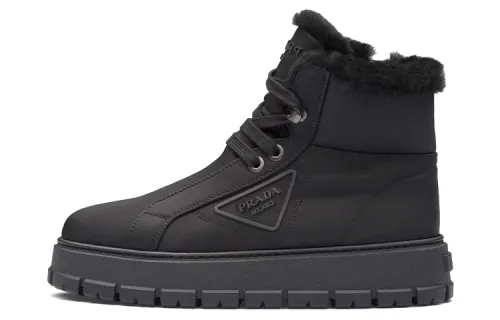 PRADA Ankle Boots Women's Black