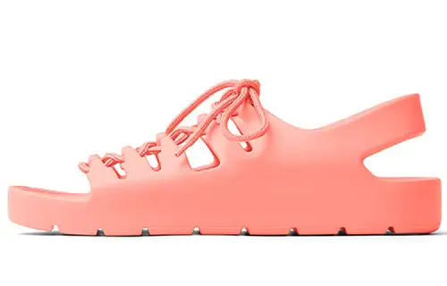 Bottega Veneta Jelly One Strap Sandals Women's Pink