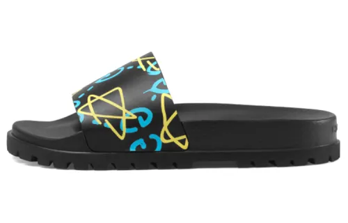 Gucci Ghost Slide 'Star Print Black'