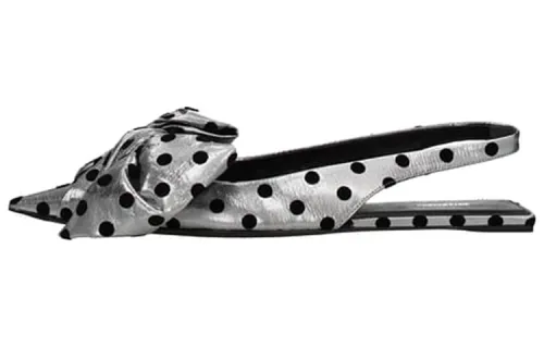 Balenciaga Fabric Casual Shoes Women's Silver