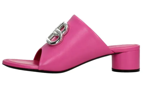 Balenciaga Leather Stylish Sandal Women's Pink