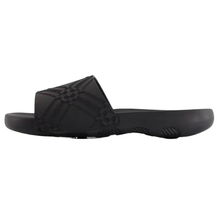 Burberry Checked Slides Women's