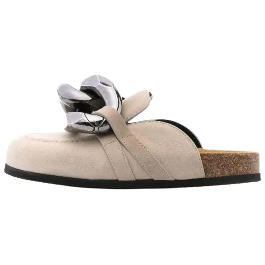 JW Anderson Rubber Sole Slide Slippers Women's Beige