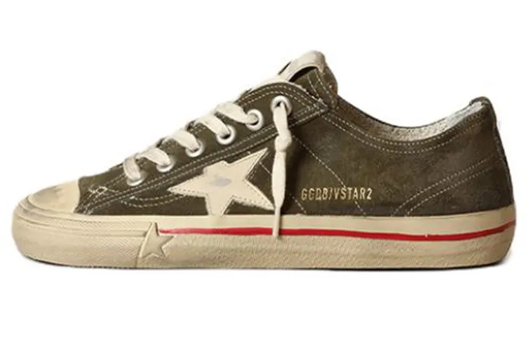 Golden Goose V-Star Leather Sneakers