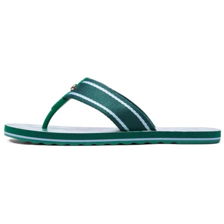 COACH Quick Dry Flip Flops Women's Green
