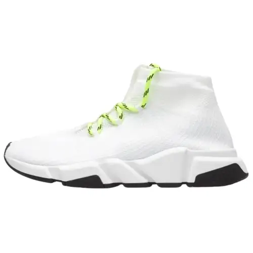Balenciaga Speed High top Casual Shoes Men's White