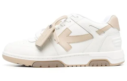 OFF WHITE Out Of Office Ooo Low Tops White Sand