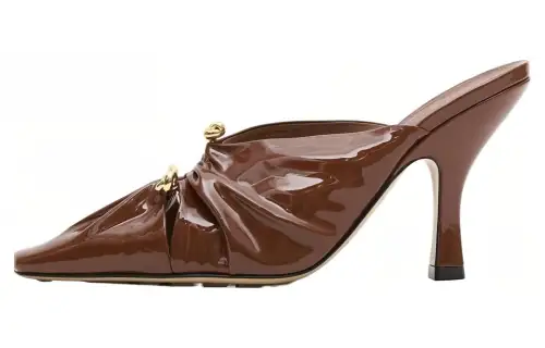 Bottega Veneta Bunnie Heeled Mules Women's