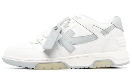 OFF WHITE Out Of Office Low Top Sneakers 'White Grey'