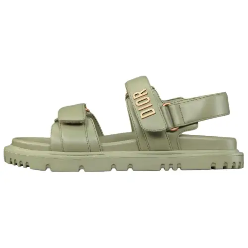 DIOR Women's DIORact Sandal 'Pastel Peyote Green'