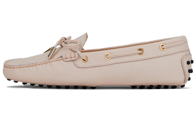 TOD'S Bow-detail Leather Loafers