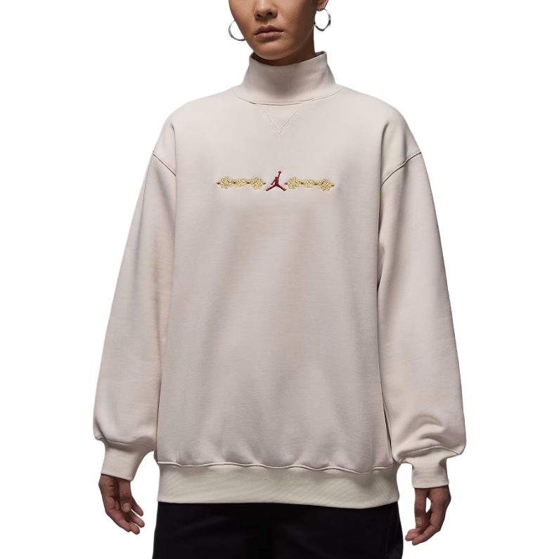 Женская толстовка Jordan Flight Fleece FW25 (розовая)