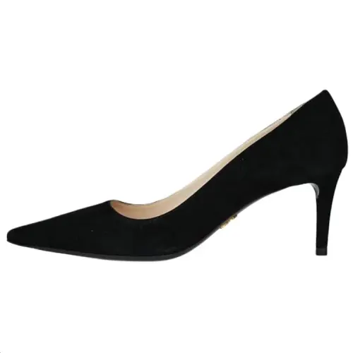PRADA Slim Heel High Heels 6.5cm Women's Black