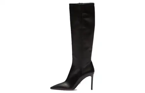 PRADA 95mm Knee-high Nappa Leather Boots