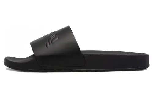 Vetements Comfortable Round Toe Slide Slippers Men's Black