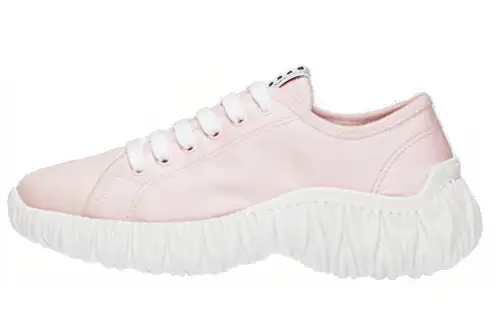 MIU MIU Fabric Low top Casual Shoes Women's Pink