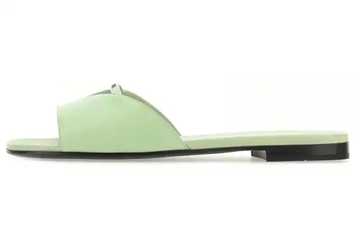 PRADA Slide Slippers Women's Green