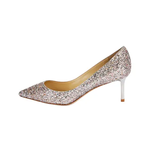 Jimmy Choo Romy 60 Slim Heel High Heels Women's Orange Pink