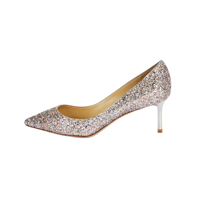 Jimmy Choo Romy 60 Slim Heel High Heels Women's Orange Pink