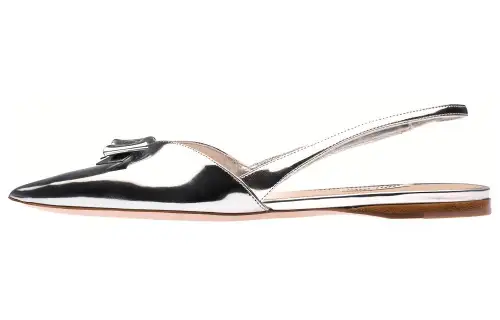 MIU MIU Casual Shoes Women's Silver White