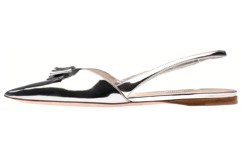 MIU MIU Casual Shoes Women's Silver White