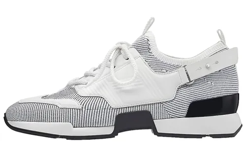HERMES Athlete Comfortable Low top Casual Shoes Men's Gray White