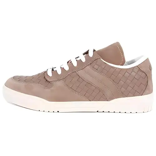 Bottega Veneta Intrecciato Leather Low top Casual Shoes Men's Brown