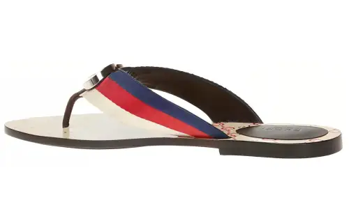 GUCCI Flip Flops Sandals Brown Women's